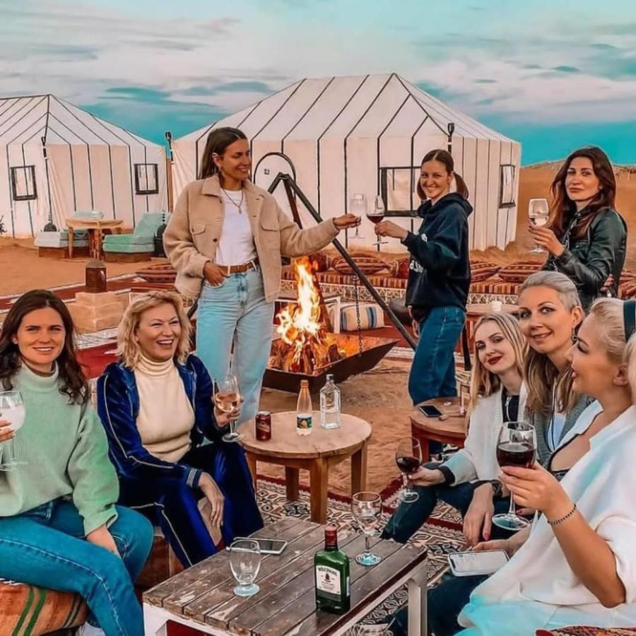 Family Luxury Glamping Otel Merzouga Dış mekan fotoğraf